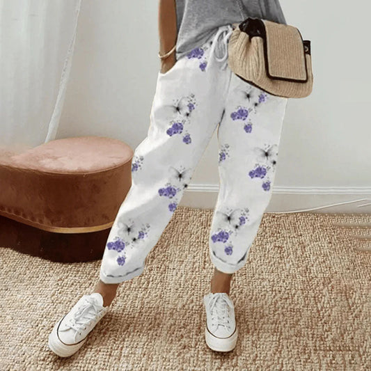 【Cotton and Linen】 Breathable Casual Trousers