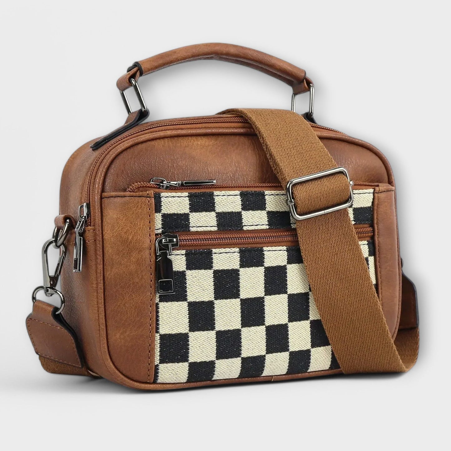 Aurellia ChessMate Durable Stylish Everyday Bag - 16x22x7 cm
