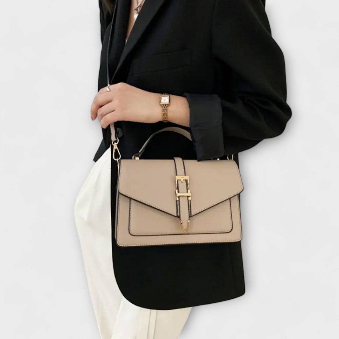 Aurellia - Elegant and Versatile PU Leather Shoulder Bag for Women
