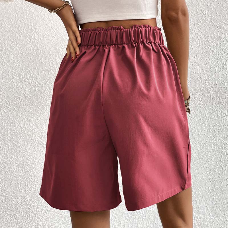 Monochromatic Casual Shorts