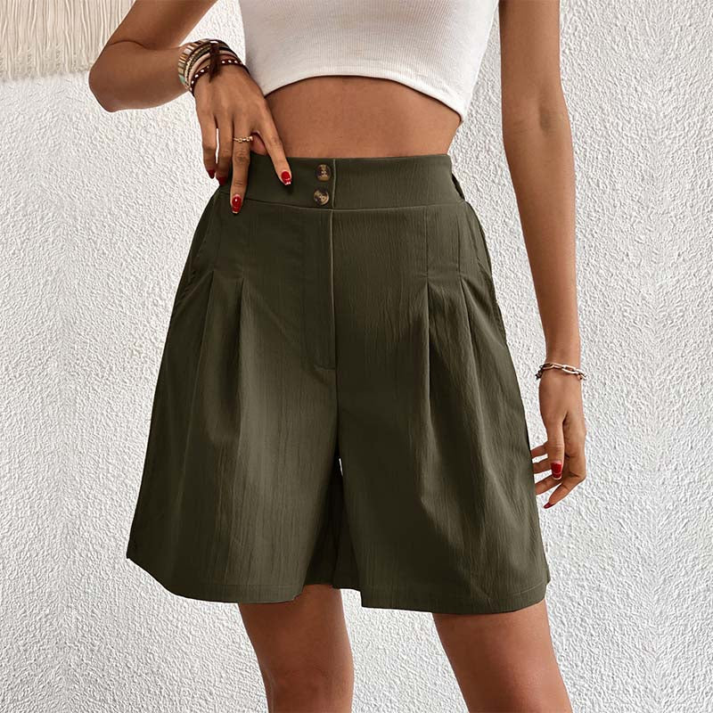 Monochromatic Casual Shorts