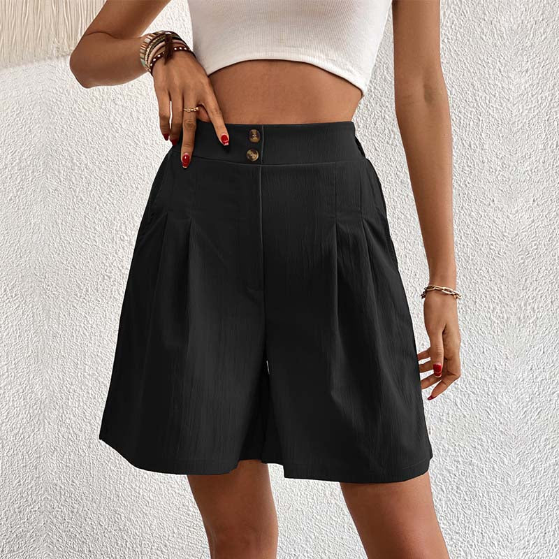 Monochromatic Casual Shorts