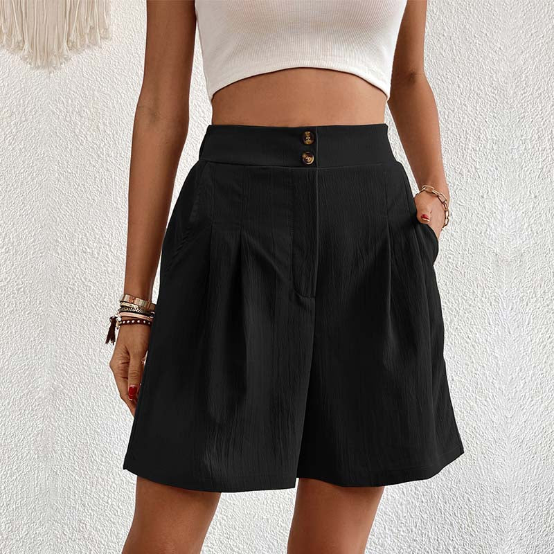 Monochromatic Casual Shorts