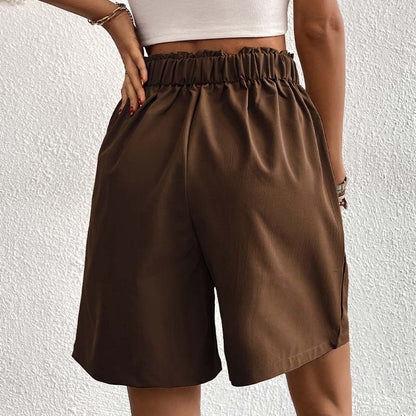 Monochromatic Casual Shorts