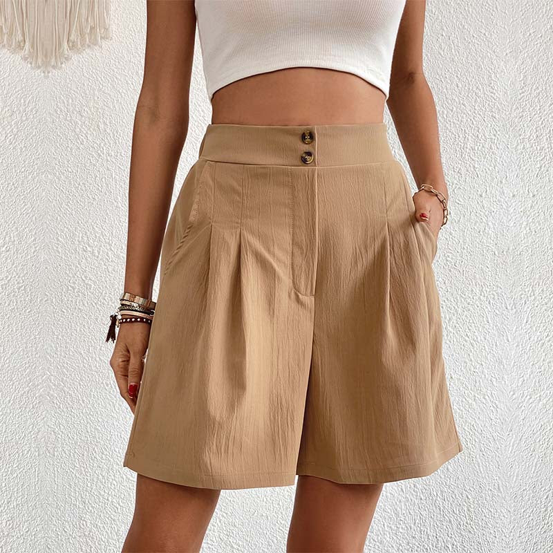 Monochromatic Casual Shorts