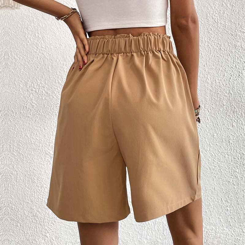 Monochromatic Casual Shorts