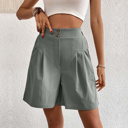 Monochromatic Casual Shorts