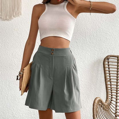Monochromatic Casual Shorts