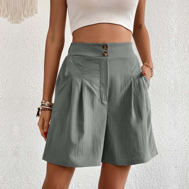 Monochromatic Casual Shorts