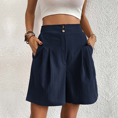 Monochromatic Casual Shorts