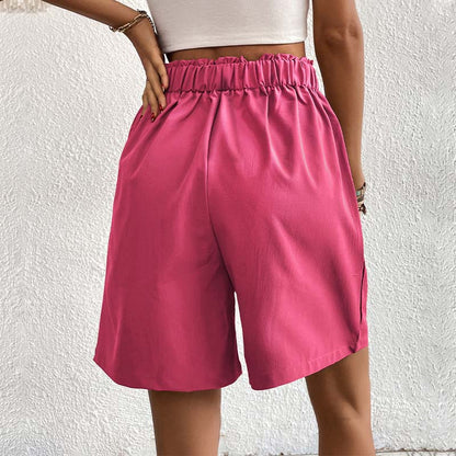 Monochromatic Casual Shorts