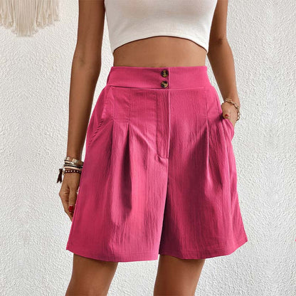 Monochromatic Casual Shorts