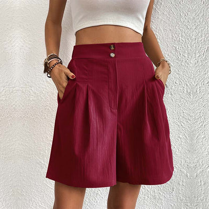 Monochromatic Casual Shorts