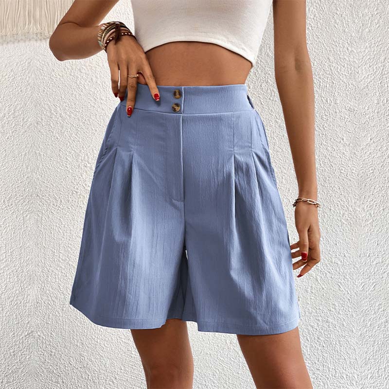 Monochromatic Casual Shorts