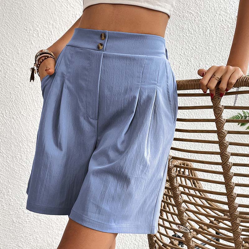Monochromatic Casual Shorts