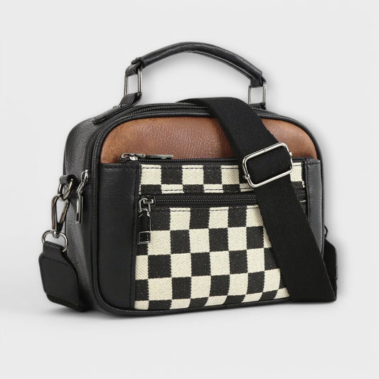 Aurellia ChessMate Durable Stylish Everyday Bag - 16x22x7 cm