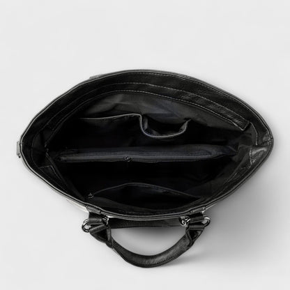 Aurellia Large Leather Bag - Elegant and Spacious for Everyday Use