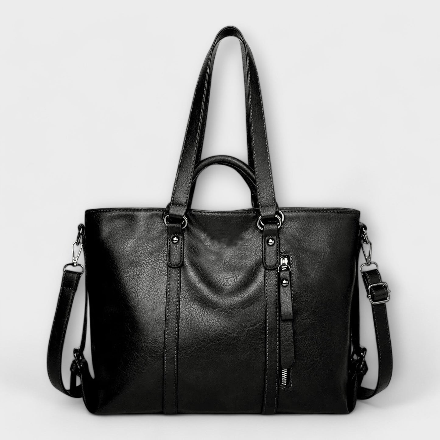 Aurellia Large Leather Bag - Elegant and Spacious for Everyday Use