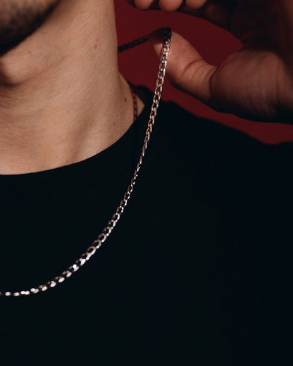 Vegas Silver Necklace