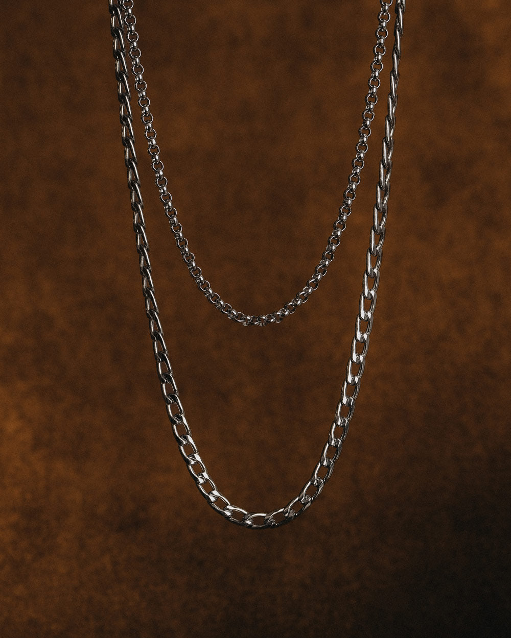Vegas Silver Necklace