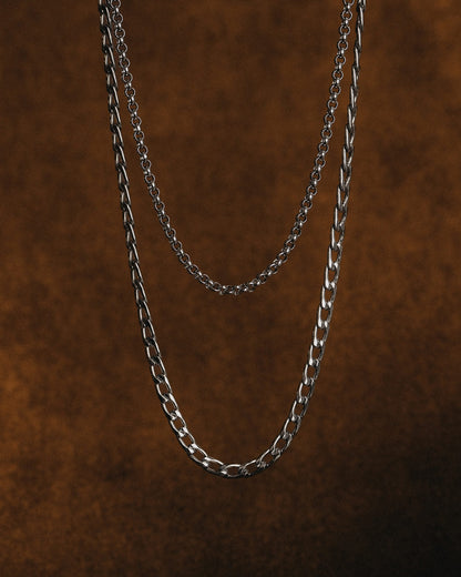Vegas Silver Necklace