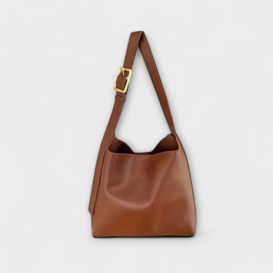 Aurellia - Elegant PU leather crossbody bag with versatile design and practical space for work and leisure