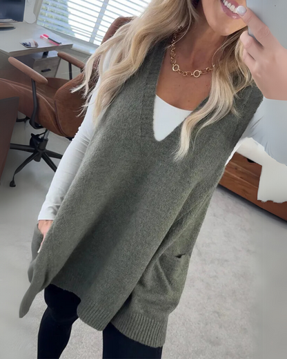 Elena - Knitted Gilet