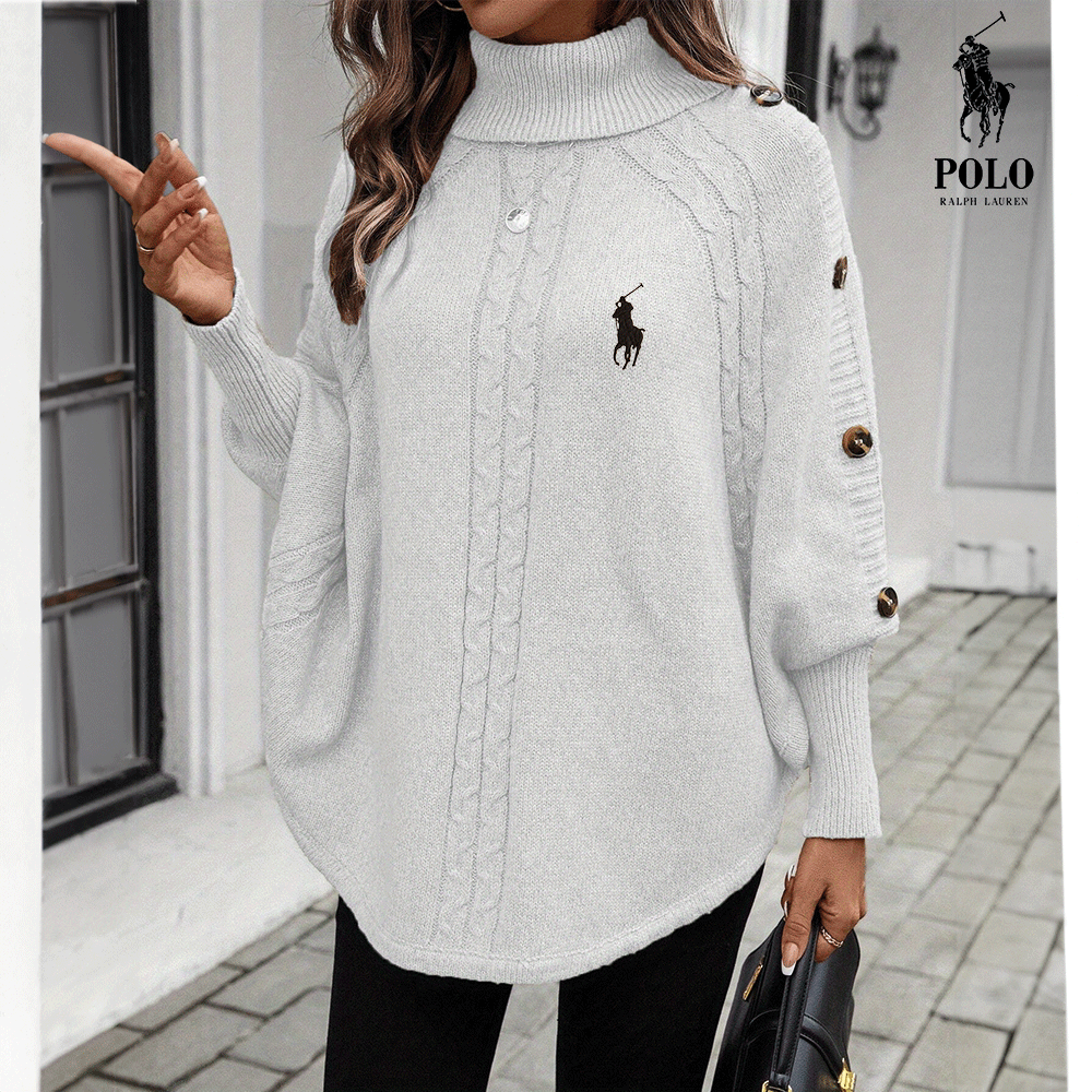RL – Elegant Poncho Sweater