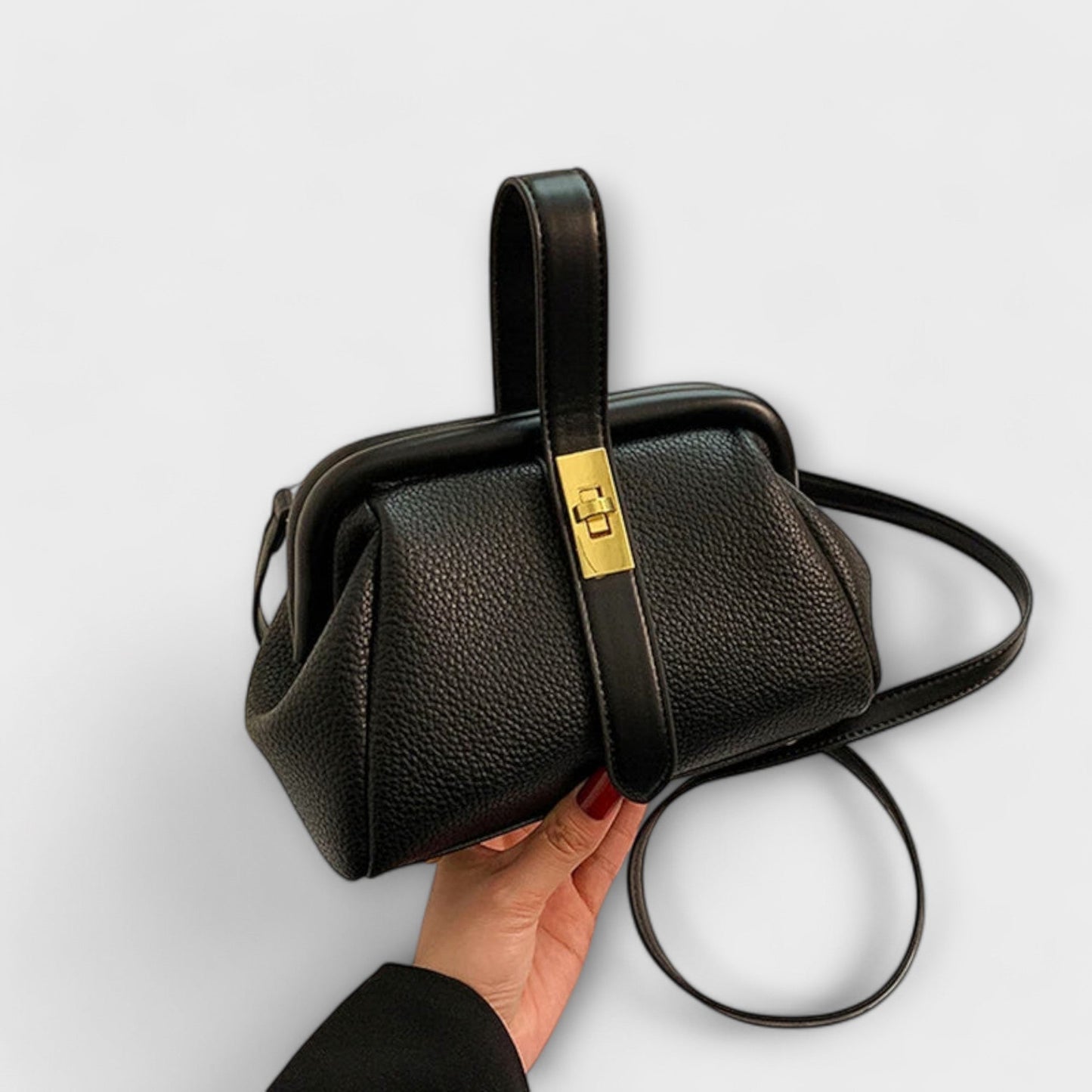 Aurellia Retro Handbag - Classic Design, Spacious Interior, Everyday Use