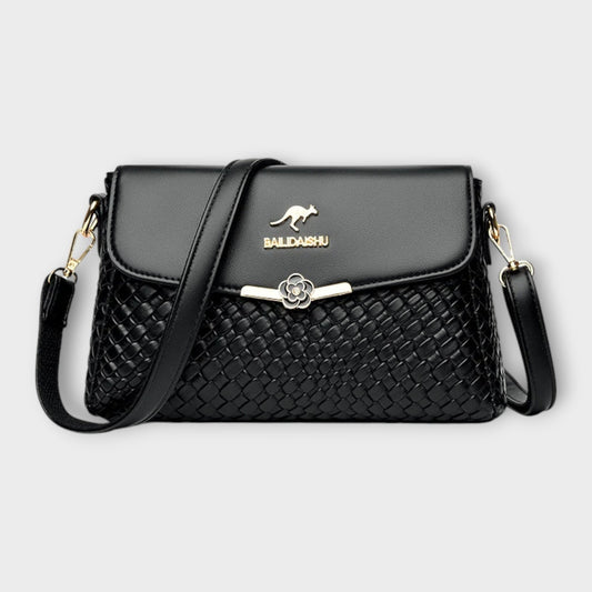 Aurellia Shoulder Bag in Eco-Leather with Versatile Design and Organised Compartments