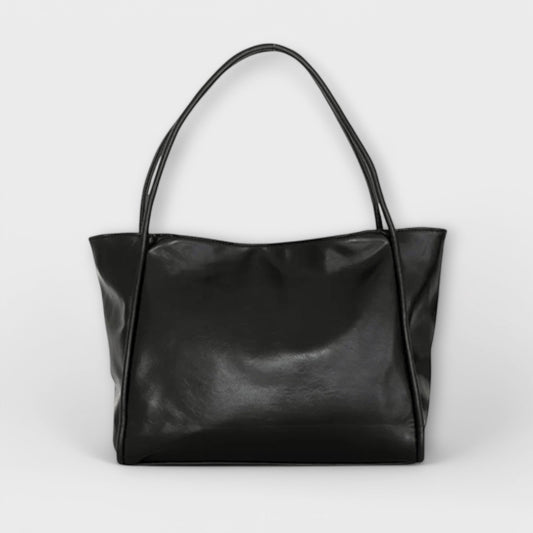 Aurellia Blair Vintage-Inspired Vegan Leather Tote Bag for School or Work, Fits Laptop and Essentials