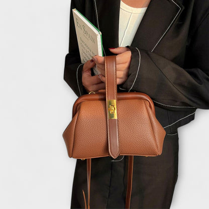 Aurellia Retro Handbag - Classic Design, Spacious Interior, Everyday Use