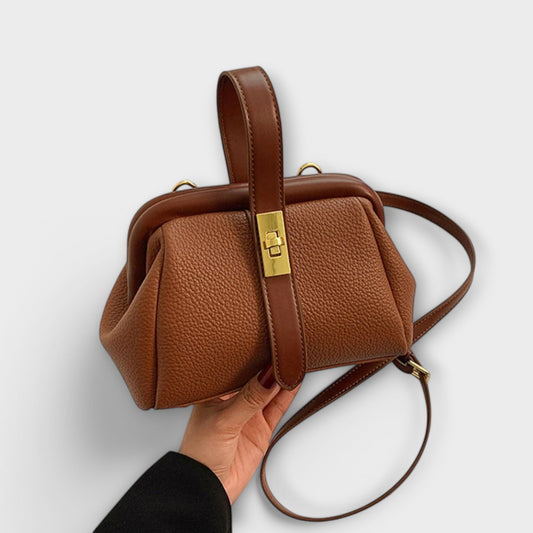 Aurellia Retro Handbag - Classic Design, Spacious Interior, Everyday Use