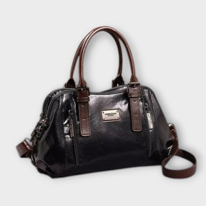 Aurellia Vintage Shoulder Bag - Adjustable Strap, Magnetic Closure, Multiple Colours