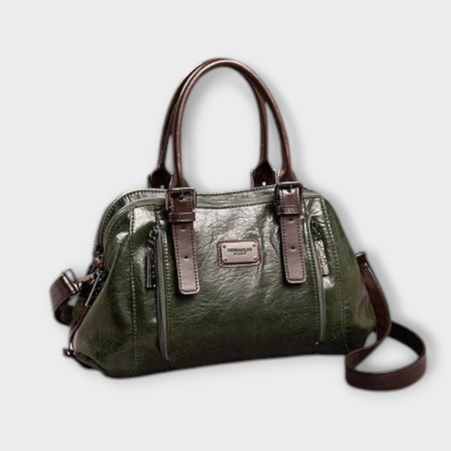 Aurellia Vintage Shoulder Bag - Adjustable Strap, Magnetic Closure, Multiple Colours