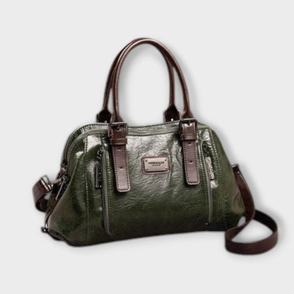 Aurellia Vintage Shoulder Bag - Adjustable Strap, Magnetic Closure, Multiple Colours