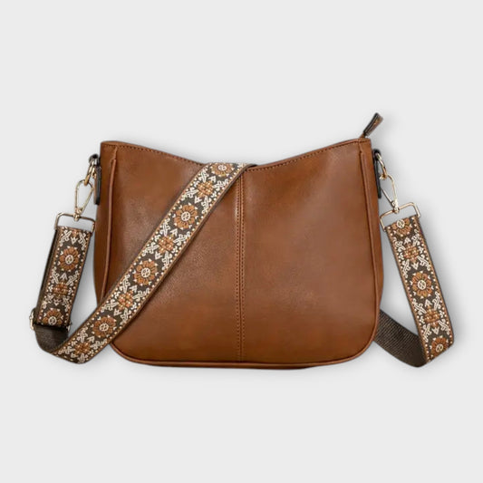 Aurellia Vegan Crossbody Bag - Elegant, Eco-Friendly, Adjustable Strap
