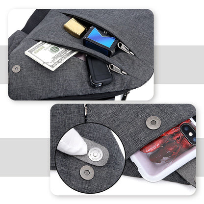 Aurellia - Anti-theft Shoulder Bag, Waterproof, Lightweight, for Travel and Excursions, Ergonomic and Spacious Design