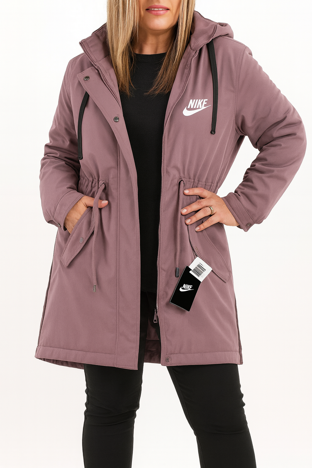 NK – Long Parka with Hood