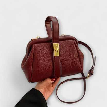 Aurellia Retro Handbag - Classic Design, Spacious Interior, Everyday Use